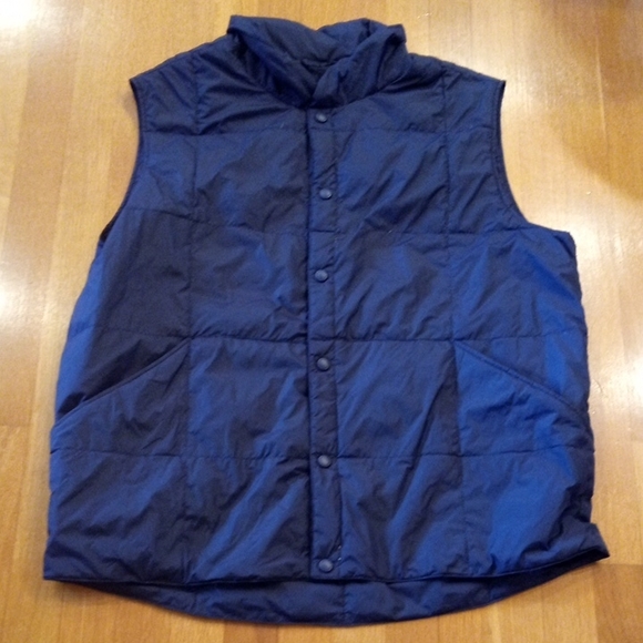 EUC Lands End Down Feathers Women's Vest Large